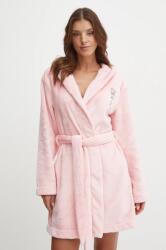 Juicy Couture hálóköpeny HOODED ROBE rózsaszín, JCLRB224505 - rózsaszín XS