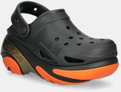 Crocs papucs Bubble Crush Reflector Clog zöld, női, platformos, 210743 - zöld Női 38/39