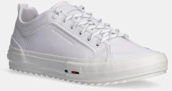 Tommy Hilfiger bőr sportcipő TH HI VULC CLEAT LOW LTH fehér, FM0FM05452 - fehér Férfi 40