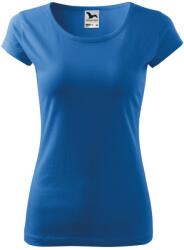 MALFINI Tricou damă Pure - Albastru azur | XL (1221416)