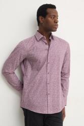 HUGO BOSS ing férfi, galléros, rózsaszín, regular, 50533021 - rózsaszín 39