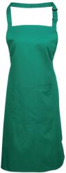 Premier Workwear Șorț de bucătărie cu cordon de gât și buzunar - Emerald (PR154-1000143210)