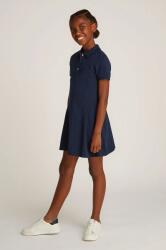Tommy Hilfiger gyerek ruha sötétkék, midi, harang alakú, KG0KG08342 - sötétkék 140