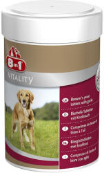  8 in 1 Vitality 260db - Fokhagymás sörélesztő tabletta kutyáknak