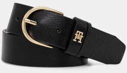 Tommy Hilfiger bőr öv fekete, női, AW0AW16837 - fekete 95
