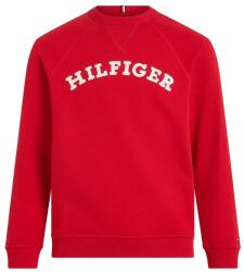 Tommy Hilfiger gyerek melegítőfelső pamutból piros, nyomott mintás, KS0KS00626 - piros 104