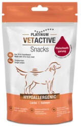 PLATINUM Vetactive Snack Hypoallergenic Lazac 200g - tenyesztoitap