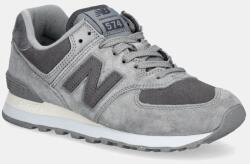 New Balance velúr sportcipő 574 szürke, WL574HM2 - szürke Női 40