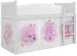 MyKids Patut Tineret MyKids Twist Antresola 06 Princess Castle-184x80 - shop-doa