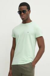 Tommy Hilfiger t-shirt zöld, férfi, sima, MW0MW10800 - zöld S - answear - 17 990 Ft