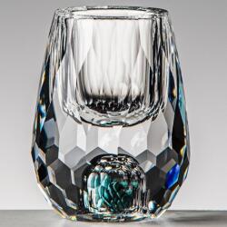 HARAHU Păhărel din cristal EX-35414 - Turcoaz / 15ml KP35414 Pahar