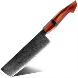 HARAHU Cuțit de bucătărie damasc KI-35079 - Nakiri KP35079