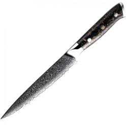 HARAHU Cuțit de bucătărie damasc WA-35138 - Utility KP35138