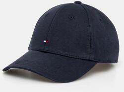 Tommy Hilfiger pamut baseball sapka sötétkék, sima, AW0AW16844 - sötétkék Univerzális méret