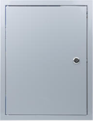 Dalap Zárható fém szervízajtó 600x800 mm, szürke