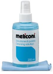 Meliconi C 200 képernyő tisztító folyadék 200ml és mikroszálas törlőkendő (621001) - mystock