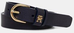 Tommy Hilfiger bőr öv sötétkék, női, AW0AW16836 - sötétkék 90