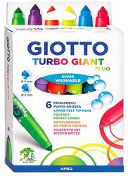 GIOTTO Filctoll GIOTTO Turbo Giant fluo vastag 7, 5mm akasztható 6db-os készlet (4330 00)