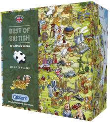 Gibsons - Best of British 500 darabos kirakó (G3431)