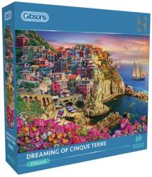 Gibsons - Cinque Terréről álmodva 1000 darabos kirakó (G6383)