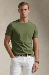 Ralph Lauren pamut póló piros, férfi, sima, 710671438 - zöld XL - answear - 33 990 Ft