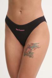 Juicy Couture bugyi JUICY SLOGAN DIDDY BRIEF fekete, JCTBR125955 - fekete XS