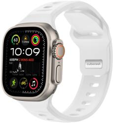 Cubenest Prémium sportóra szíj az Apple Watch-hoz Fehér (3283)