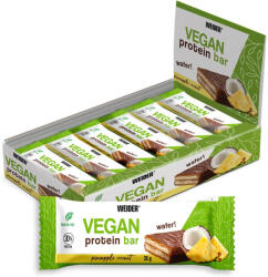 Weider Vegan Protein Wafer fehérje szelet - 12x35g - ananász-kókusz