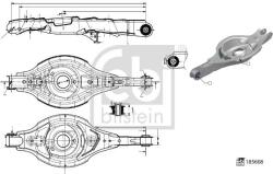 Febi Bilstein Brat, suspensie roata FEBI BILSTEIN 185608 - centralcar