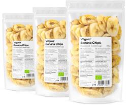 Vilgain Chipsuri de banane uscate BIO -⁠ banane filipineze procesate delicat, gustare crocantă și practică - vilgain - 46,47 RON