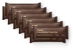 Vilgain Peanut Butter Protein Bar BIO -⁠ 27% proteine, din ingrediente pe bază de plante, acoperite cu ciocolată neagră - vilgain - 107,88 RON