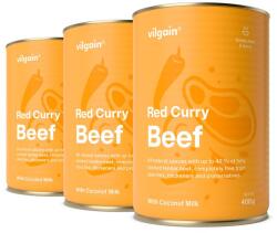 Vilgain Curry cu vită -⁠ R2E carne în stil thailandez, hrănitoare și plină de proteine, făcută cu ingrediente proaspete, fără conservanți sau aditivi artificiali - vilgain - 131,97 RON