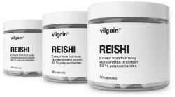 Vilgain Reishi -⁠ contribuie la apărarea naturală a organismului, la nivelul normal al colesterolului, la funcționarea normală a sistemului circulator, extract cu conținut de 50% polizaharide active - vilgain