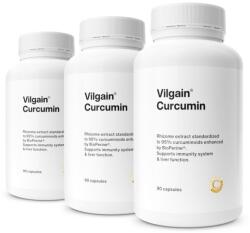 Vilgain Curcumină -⁠ trei tipuri de curcuminoide standardizate la 95% conținut, turmericul contribuie la funcționarea normală a ficatului, supliment alimentar - vilgain - 179,97 RON