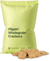 Vilgain Crackers din cereale integrale BIO -⁠ compoziție naturală simplă, textură crocantă, fără uleiuri rafinate