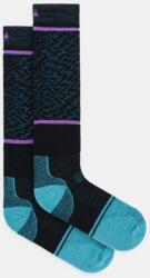 Smartwool snowboardos zokni Snowboard Retro Line Over The Calf SW002489 - fekete 38-41