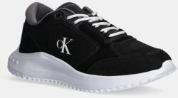 Calvin Klein Jeans bőr sportcipő EVA RUNNER LOW MG WMM fekete, YM0YM01145 - fekete Férfi 45