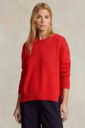 Ralph Lauren pamut pulóver könnyű, piros - piros M