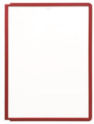 DURABLE Bemutatótábla, A4, DURABLE "SHERPA®", piros (560603)