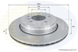 COMLINE Disc frana COMLINE ADC1726V