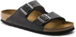  Birkenstock Arizona Bőr Unisex papucs - Fekete - 40
