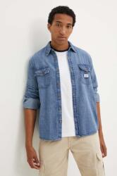 Guess Jeans farmering férfi, galléros, regular, M4YH56 D5EI2 - kék L