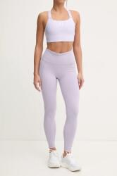 Reebok edzős legging LUX Collection lila, sima, 100205606 - lila M