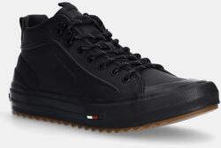 Tommy Hilfiger sportcipő TH HI VULC CLEAT LTH fekete, FM0FM05313 - fekete Férfi 41