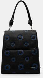 Desigual hátizsák AVALON HAMPTON fekete, női, kis, mintás, 24WAKP07 - fekete Univerzális méret