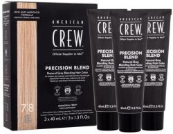 American Crew Precision Blend Light (7-8), világos, 3x40 ml