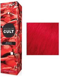 Matrix SoColor Cult Direkt Pigment fizikai hajszínező Red Hot, 118 ml - szepsegtrend