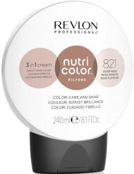 Revlon Nutri Color Creme színező hajpakolás 821 Ezüstös bézs, 240 ml - szepsegtrend