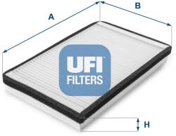 UFI Filtru, aer habitaclu UFI 53.033. 00