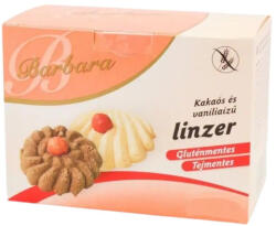 Barbara gluténmentes kakaós és vanília ízű linzer 150g